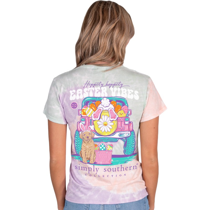 Simply Southern Easter Vibes Tie Dye T-Shirt - SimplyCuteTees