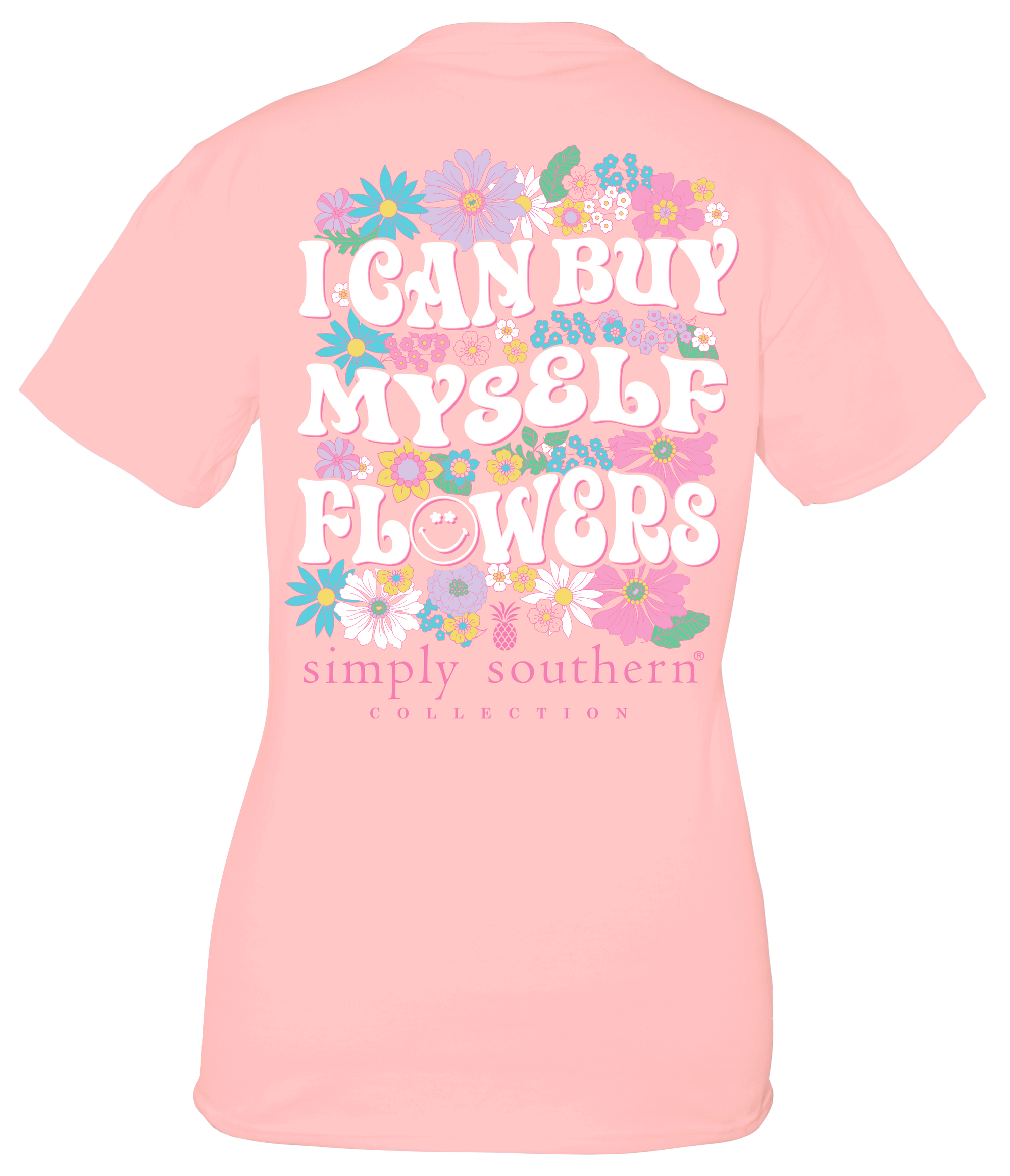 Simply Southern Flowers Lotus T-Shirt