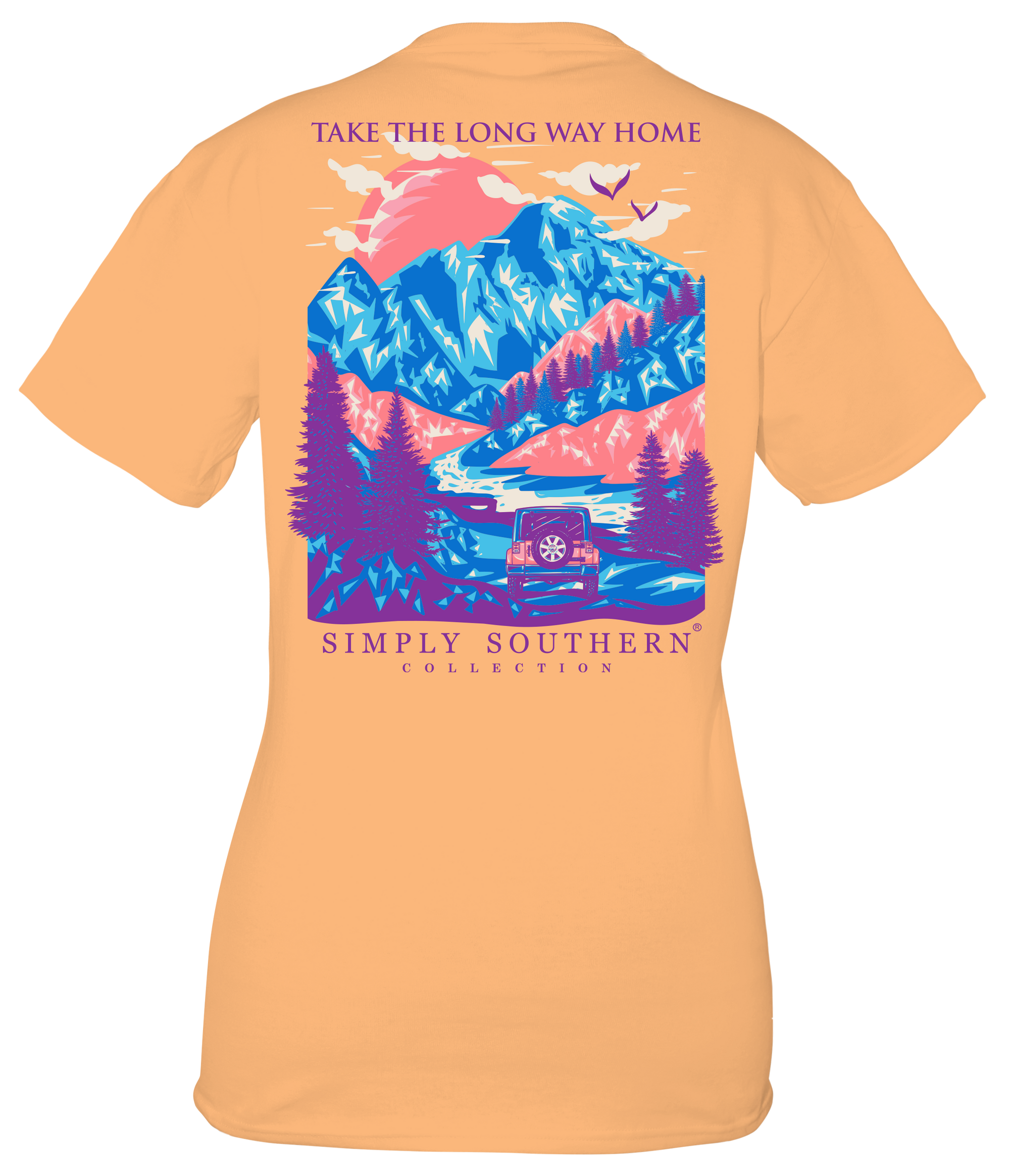 Simply Southern The Long Way Home Soft T-Shirt