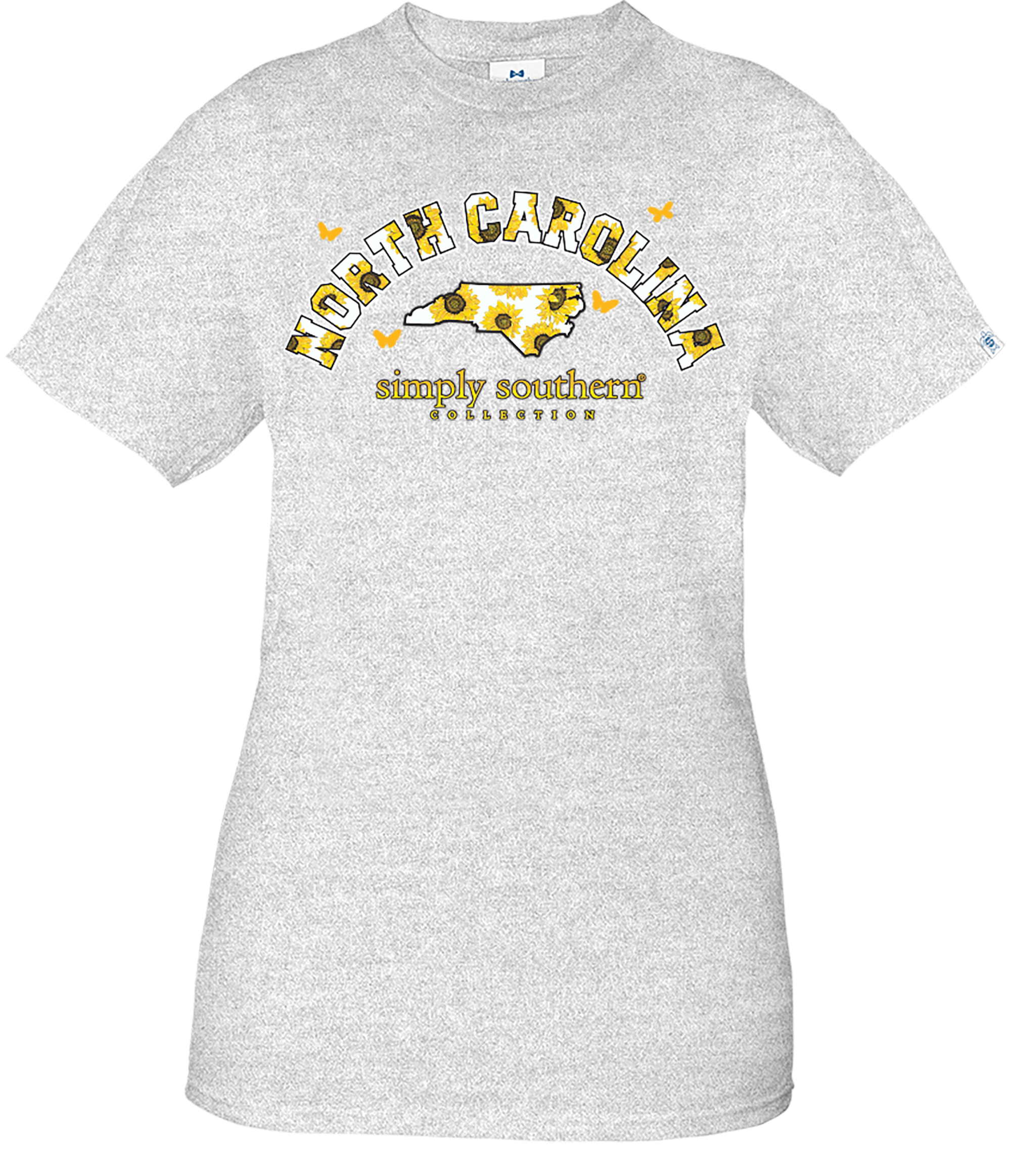 SALE Simply Southern Preppy North Carolina Sunflower T-Shirt