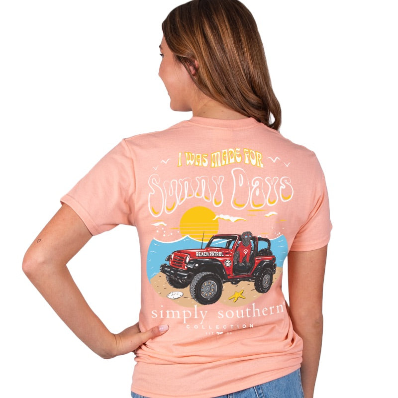 Simply Southern Sunny Days Beach Patrol T-Shirt - SimplyCuteTees