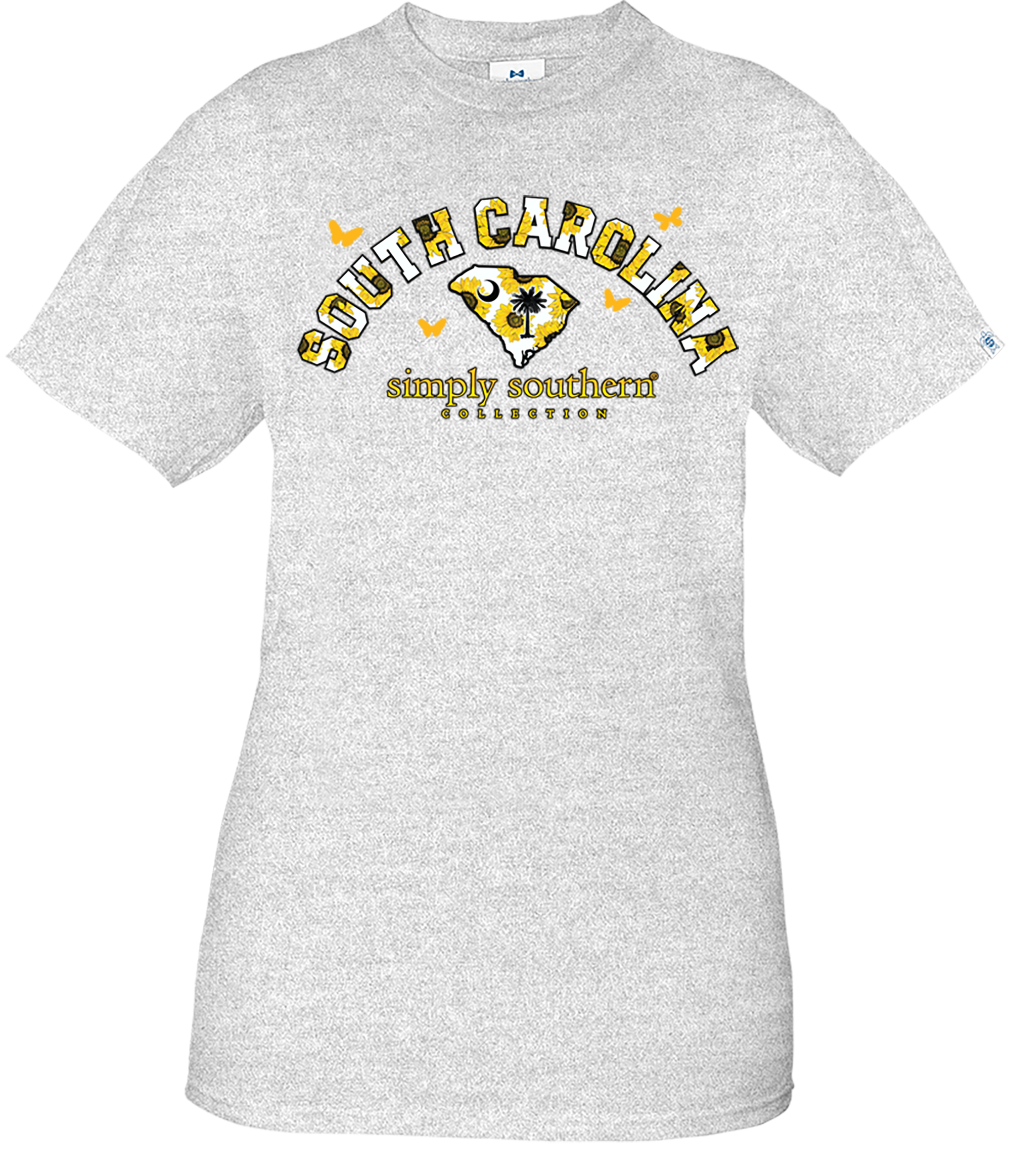 Simply Southern Preppy South Carolina Sunflower T-Shirt