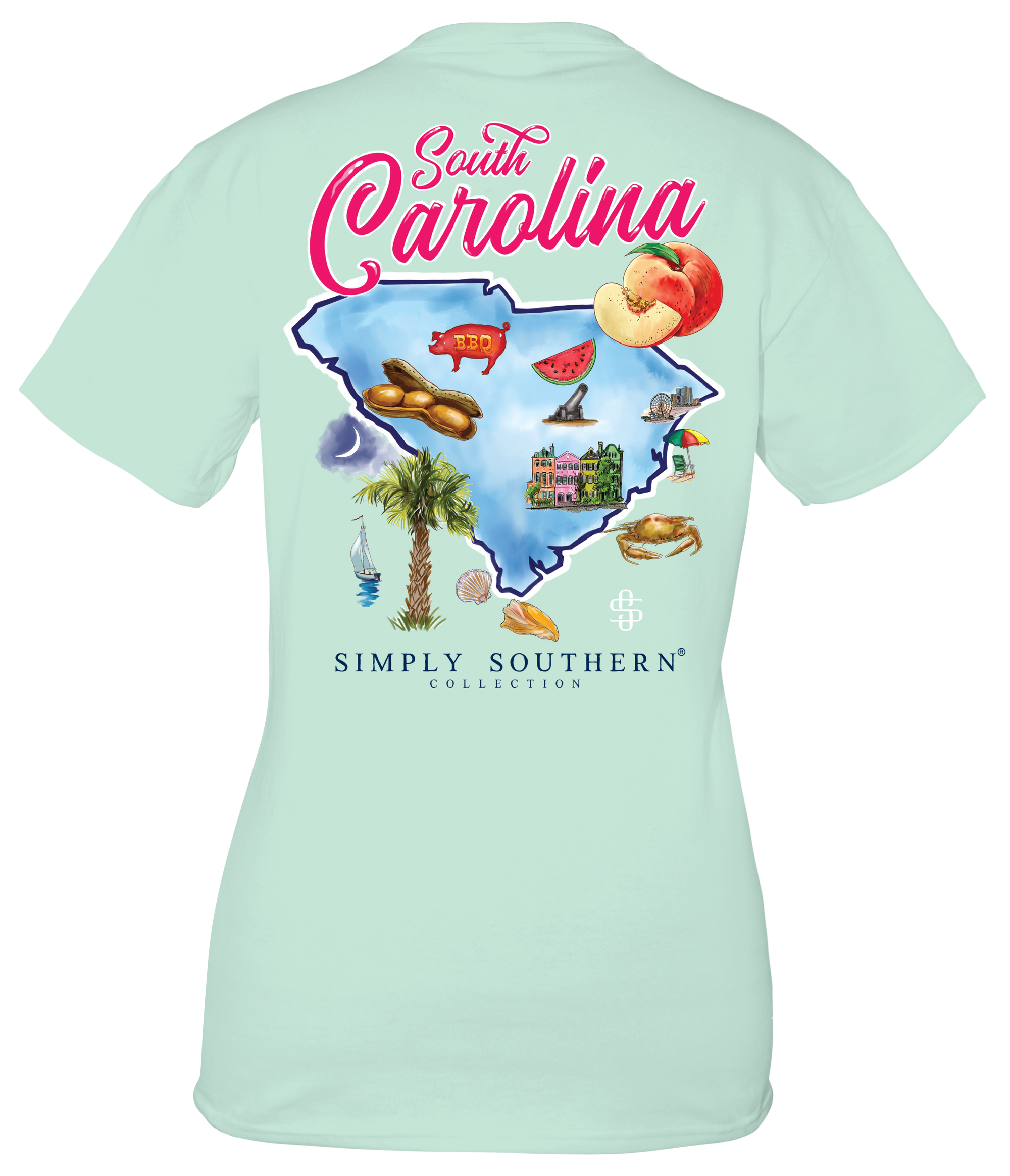 Simply Southern Preppy South Carolina Breeze T-Shirt