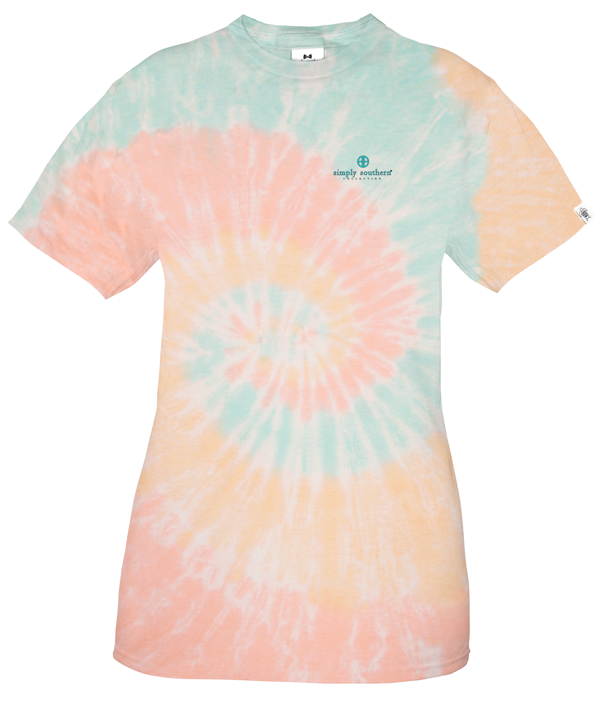 Simply Southern Never Settle For One Scoop Tie Dye T-Shirt