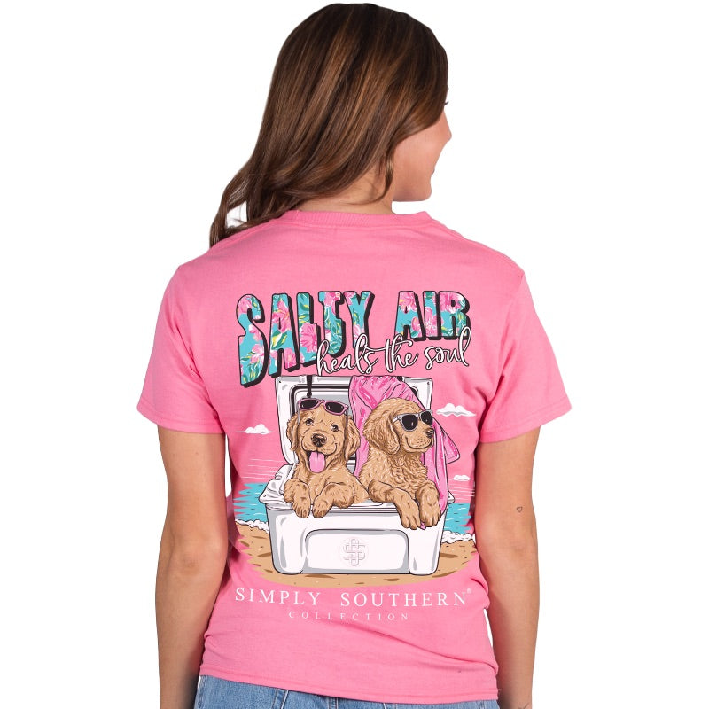 Simply Southern Salty Air Heals The Soul Beach T-Shirt