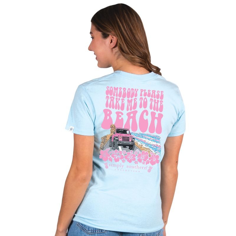 Simply Southern To The Beach T-Shirt