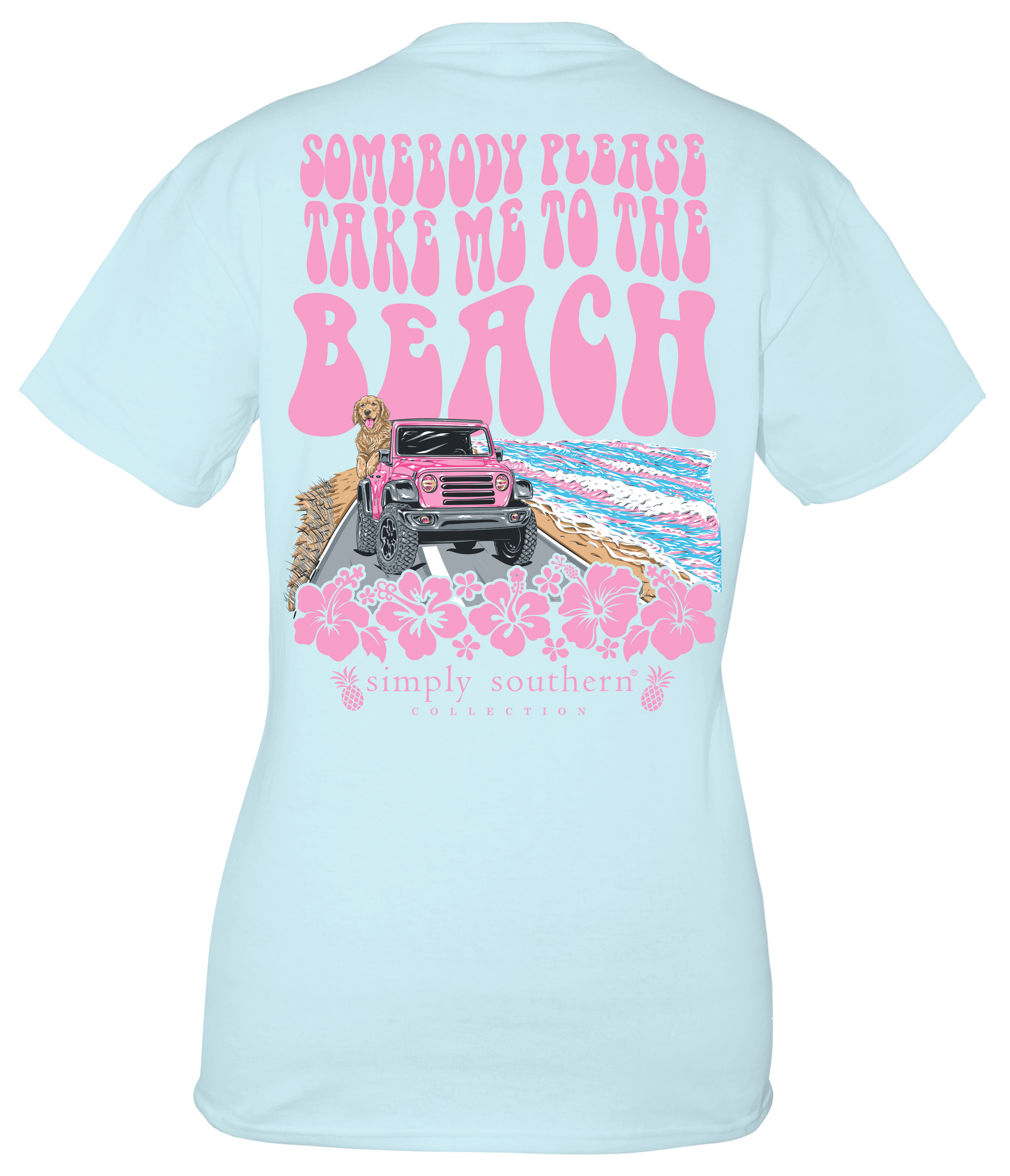 Simply Southern To The Beach T-Shirt