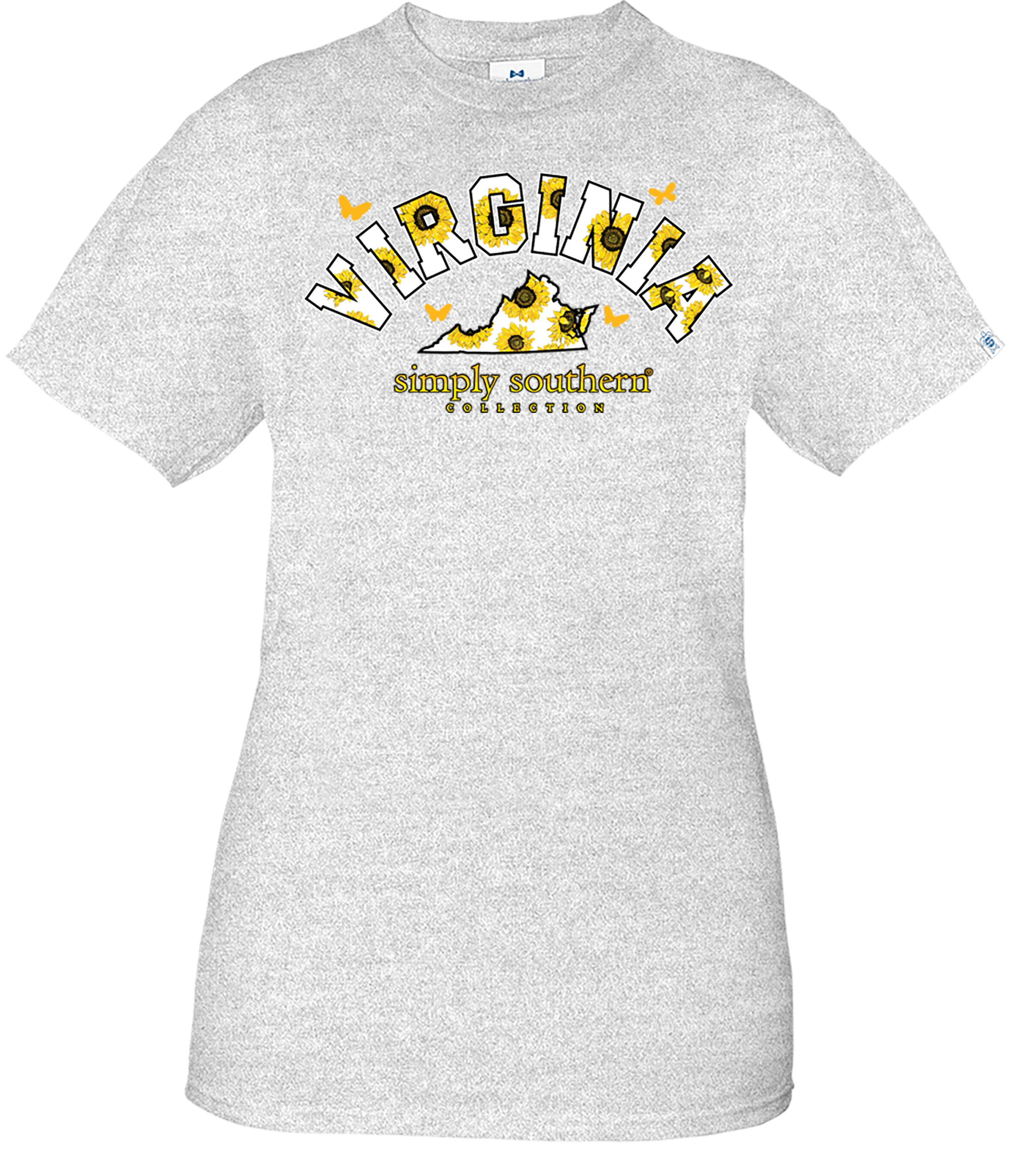 Simply Southern Preppy Virginia Sunflower T-Shirt