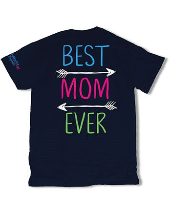 Sweet Thing Best Mom Ever Arrows Mother Mama Heart Girlie Bright T-Shirt - SimplyCuteTees