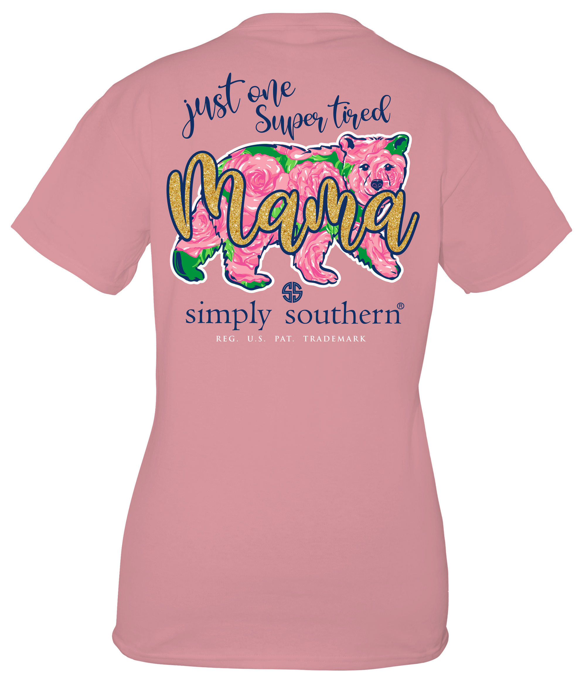 Simply Southern Super Tired Mama Bear T-Shirt