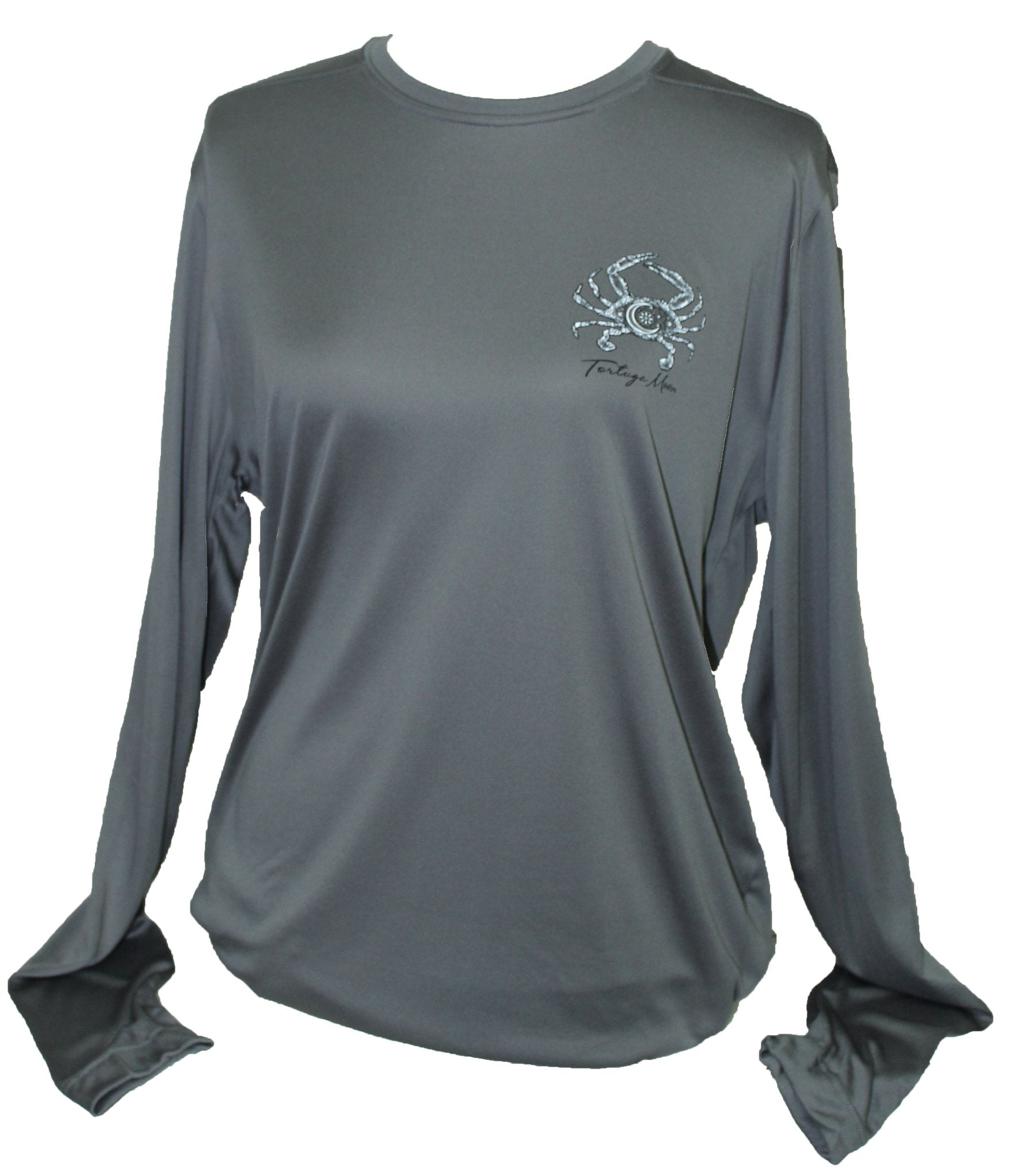 SALE Southern Attitude Tortuga Moon Crab Swim UV Protection Unisex Rash Guard T-Shirt