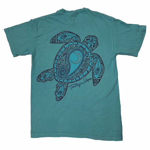 Southern Attitude Tortuga Moon New Moon Comfort Colors T-Shirt - SimplyCuteTees