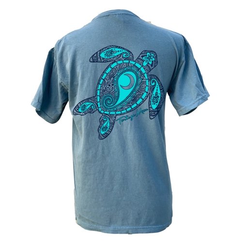 Southern Attitude Tortuga Moon New Moon Comfort Colors T-Shirt - SimplyCuteTees