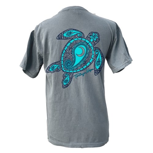 Southern Attitude Tortuga Moon New Moon Comfort Colors T-Shirt - SimplyCuteTees