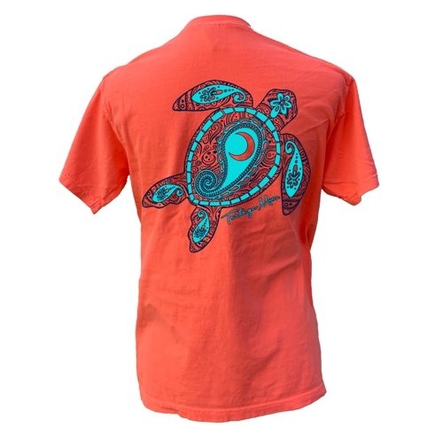 Southern Attitude Tortuga Moon New Moon Comfort Colors T-Shirt - SimplyCuteTees