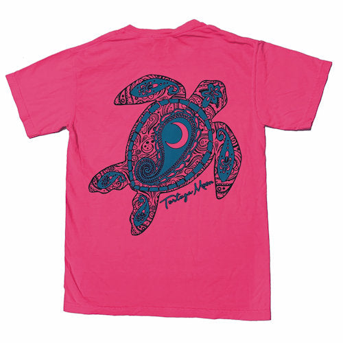Southern Attitude Tortuga Moon New Moon Comfort Colors T-Shirt - SimplyCuteTees