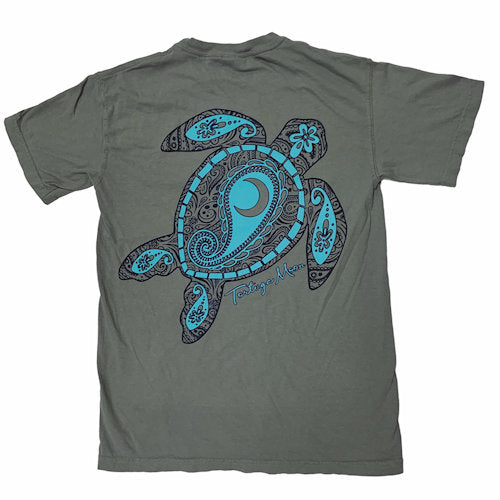 Southern Attitude Tortuga Moon New Moon Comfort Colors T-Shirt - SimplyCuteTees