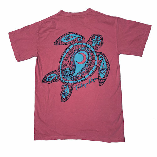 Southern Attitude Tortuga Moon New Moon Comfort Colors T-Shirt - SimplyCuteTees