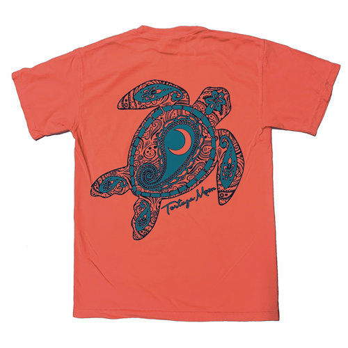 Southern Attitude Tortuga Moon New Moon Comfort Colors T-Shirt - SimplyCuteTees