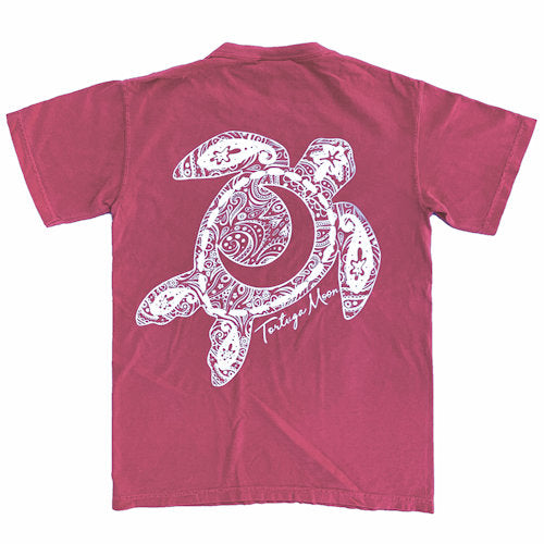 Southern Attitude Tortuga Moon Big Moon Comfort Colors T-Shirt - SimplyCuteTees