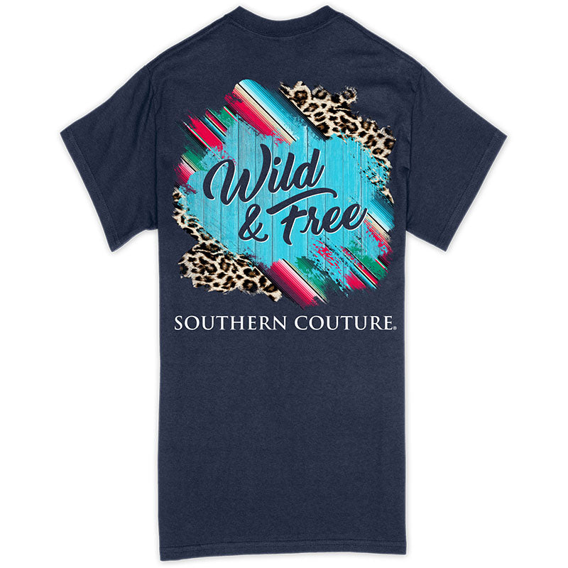 Southern Couture Classic Wild &amp; Free T-Shirt