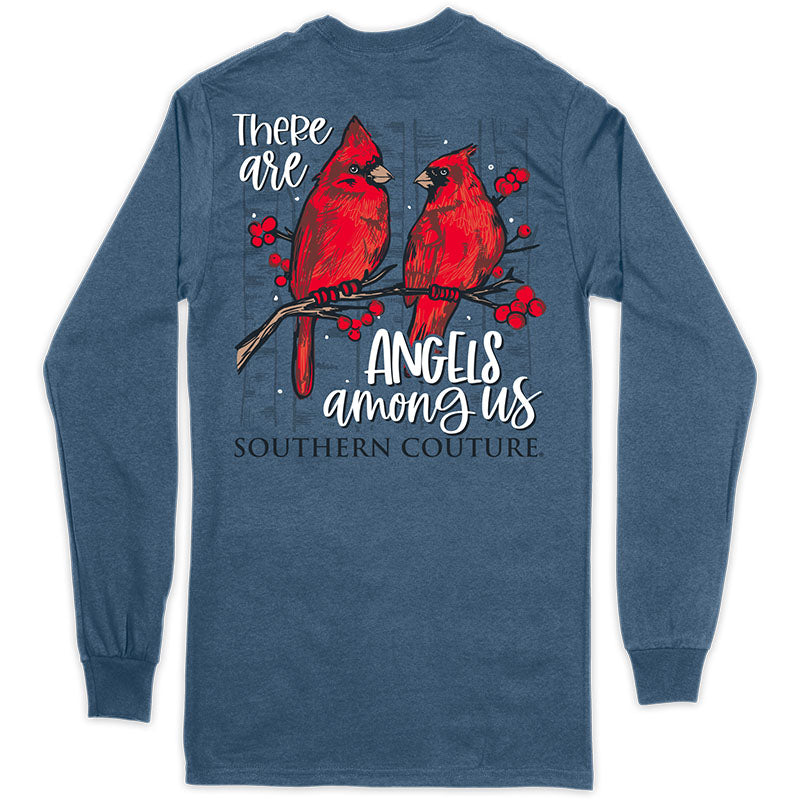 Southern Couture Classic Angels Among Us Long Sleeve T-Shirt - SimplyCuteTees