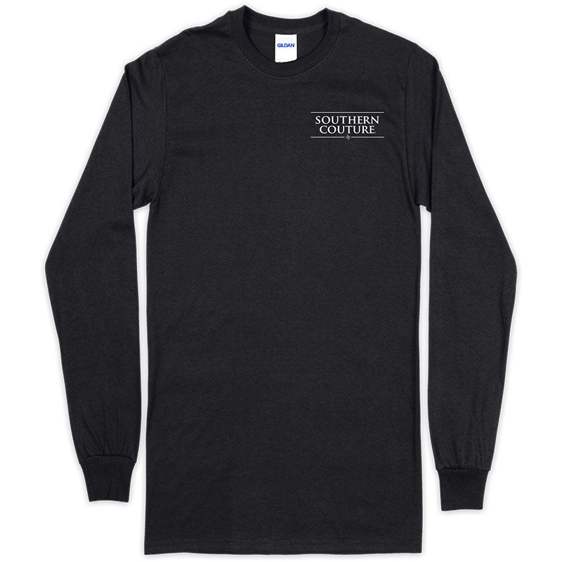Southern Couture Classic Present Tree Holiday Long Sleeve T-Shirt