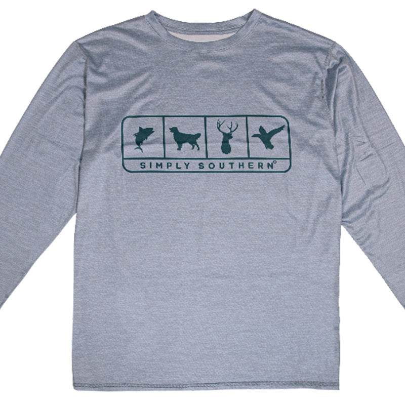 SALE Simply Southern Outdoor Games Rash Guard Swim UV Protection Unisex Long Sleeve T-Shirt