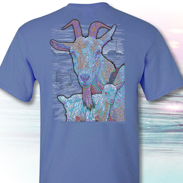 SALE I Fought Today Goats Cancer Ribbons T-Shirt