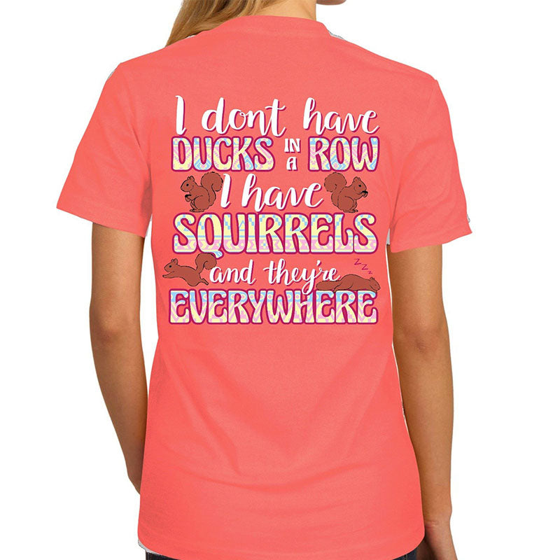 Southern Attitude Squirrels Everywhere T-Shirt - SimplyCuteTees