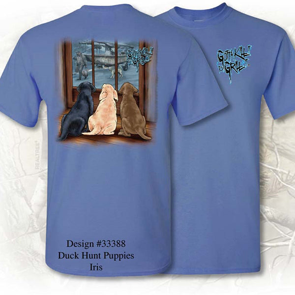 SALE Gotta Kill It To Grill It Duck Hunt Puppies Unisex T-Shirt