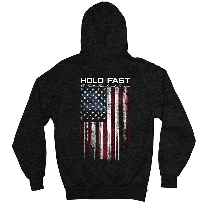 Hold Fast to Faith Family Freedom USA Unisex Hoodie T Shirt