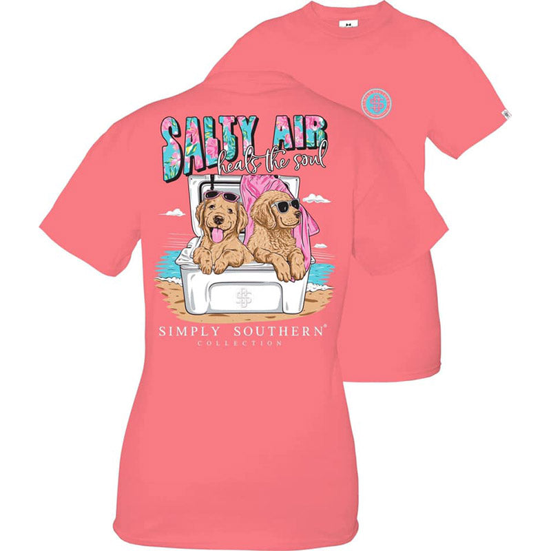 Simply Southern Salty Air Heals The Soul Beach T-Shirt
