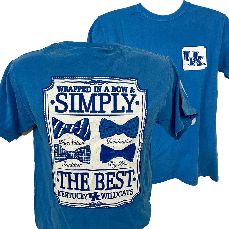 Kentucky Simply The Best Bows Comfort Colors T-Shirt