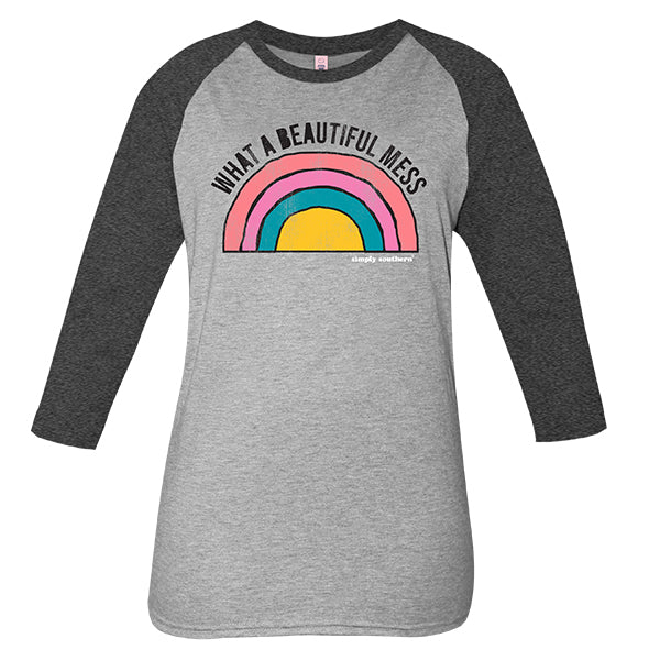SALE Simply Southern Vintage Collection Beautiful Mess T-Shirt - SimplyCuteTees