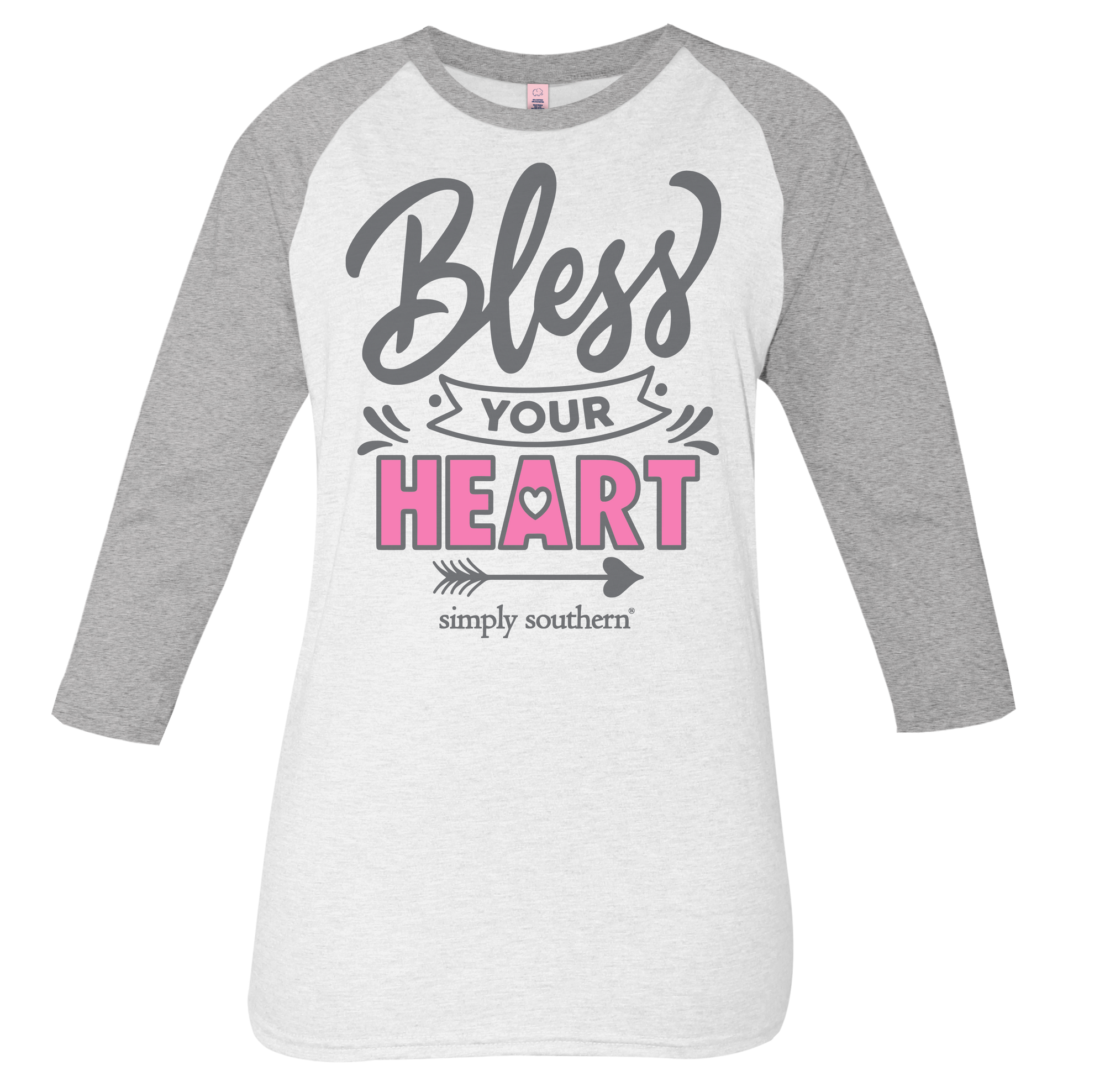 SALE Simply Southern Vintage Collection Bless Your Heart Long Sleeve T-Shirt