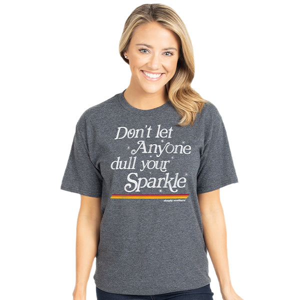 SALE Simply Southern Vintage Collection Dull Your Sparkle T-Shirt - SimplyCuteTees
