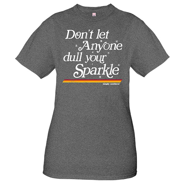 SALE Simply Southern Vintage Collection Dull Your Sparkle T-Shirt - SimplyCuteTees