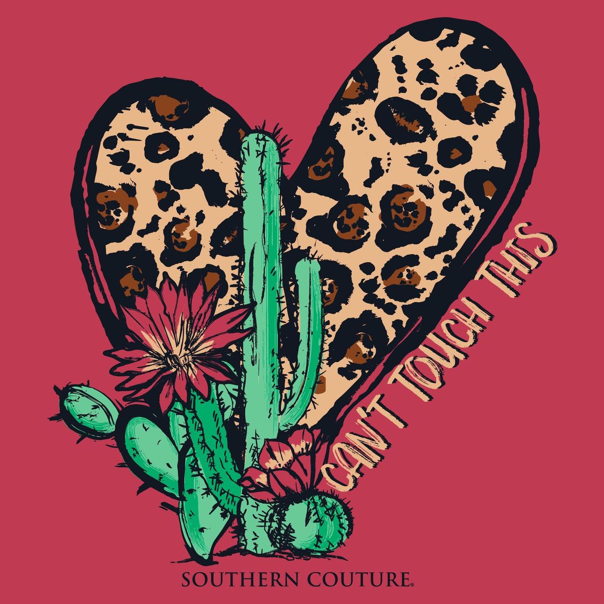 Southern Couture Soft Can't Touch This Heart T-Shirt