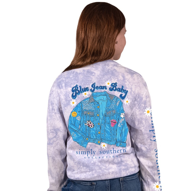 SALE Simply Southern Blue Jean Baby Long Sleeve T-Shirt