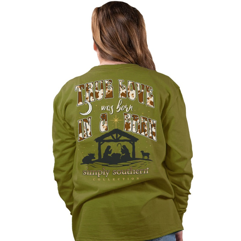 SALE Simply Southern True Love Holiday Long Sleeve T-Shirt - SimplyCuteTees