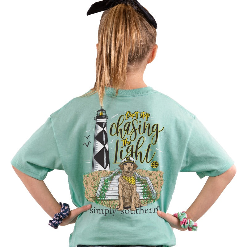 SALE Simply Southern Chasing The Light Lighthouse T-Shirt