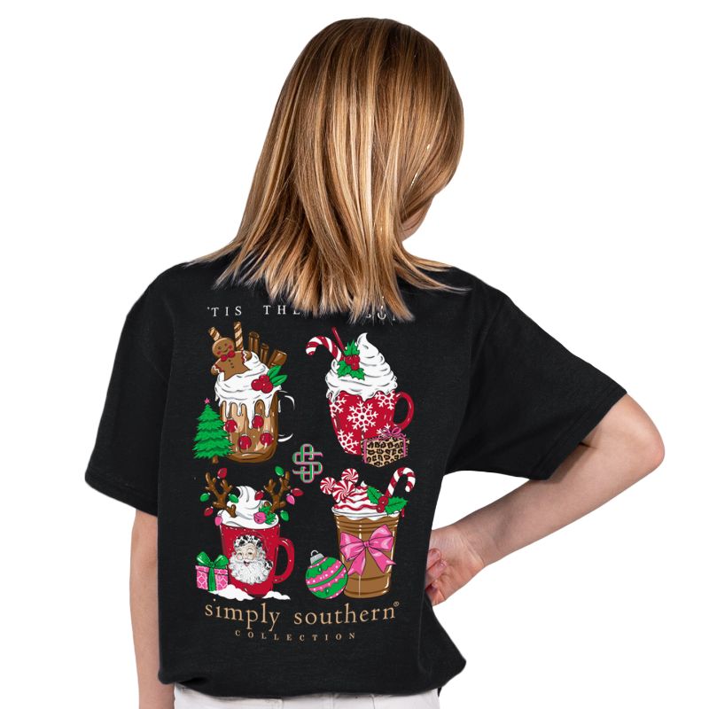 SALE Simply Southern Christmas Drinks Holiday T-Shirt