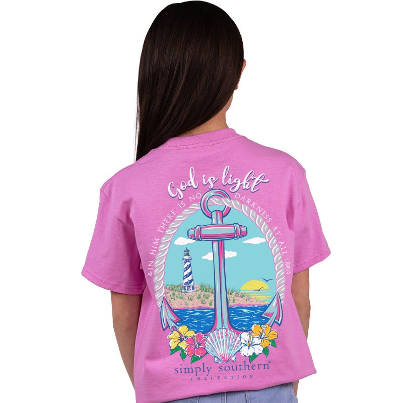 Simply Southern God Is Light Anchor John T-Shirt