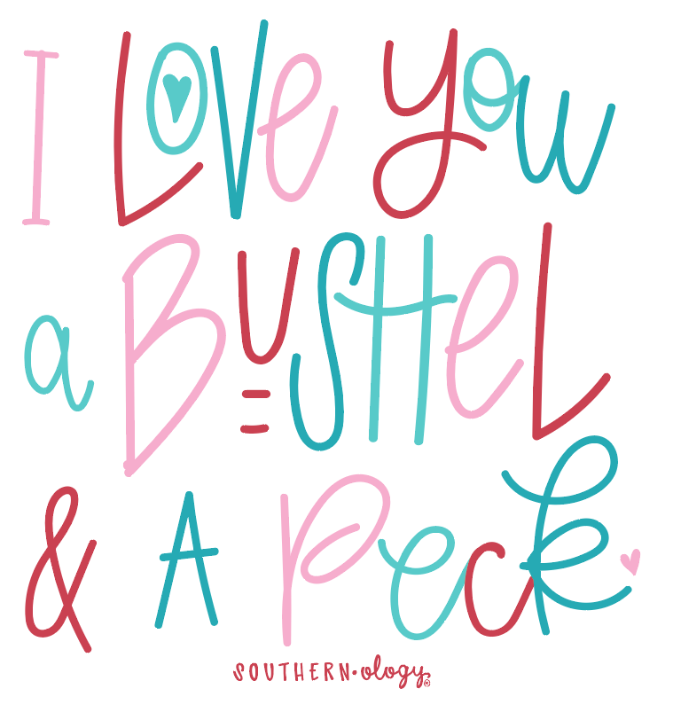 Southernology Statement Collection Bushel and a Peck Canvas T-Shirt
