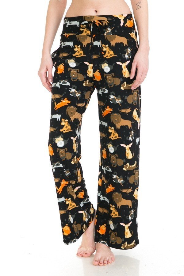 Dog Lover Comfortable Soft Lounge Pajama Pants - SimplyCuteTees