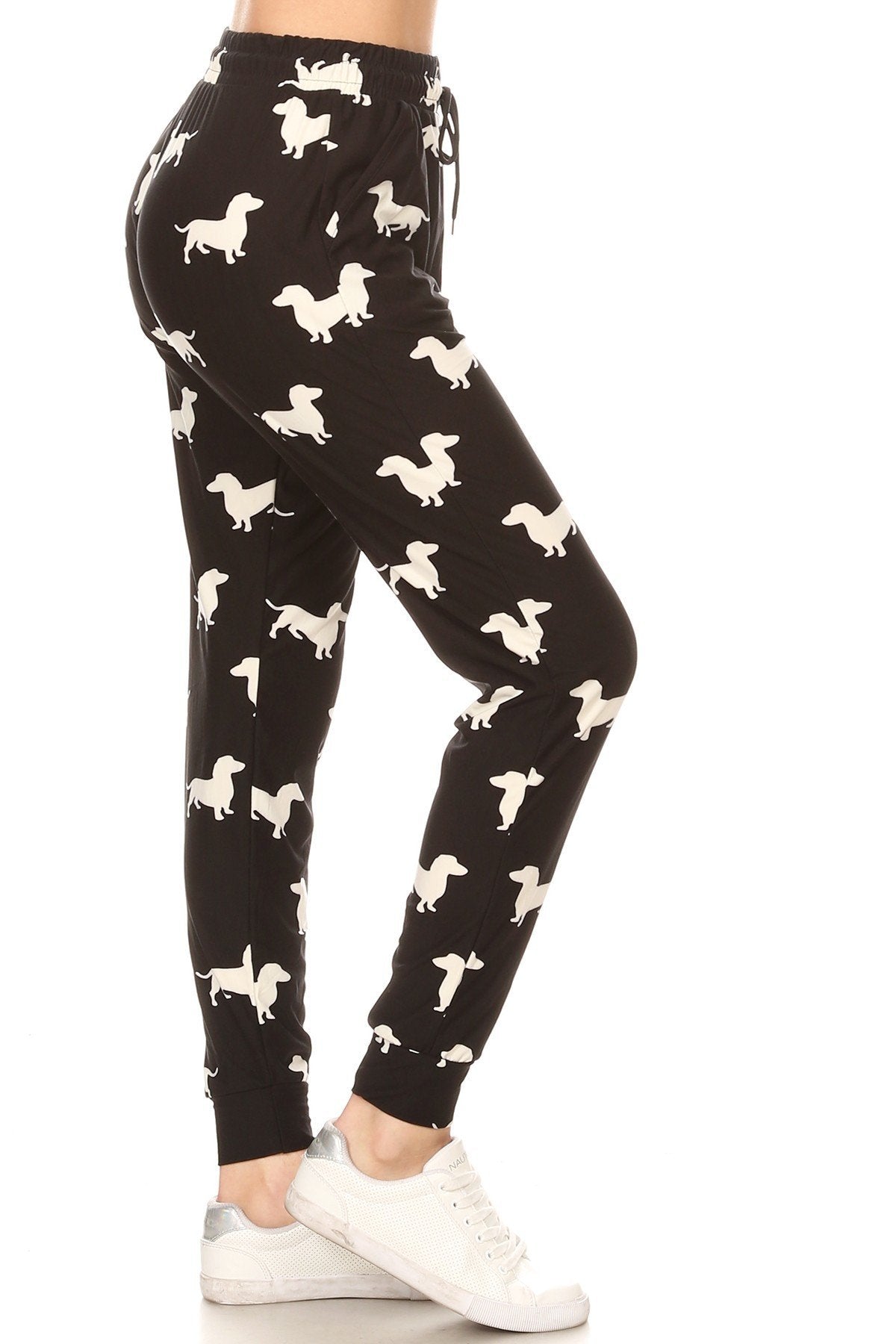 Dog Print Soft Lounge Jogger Pants - SimplyCuteTees