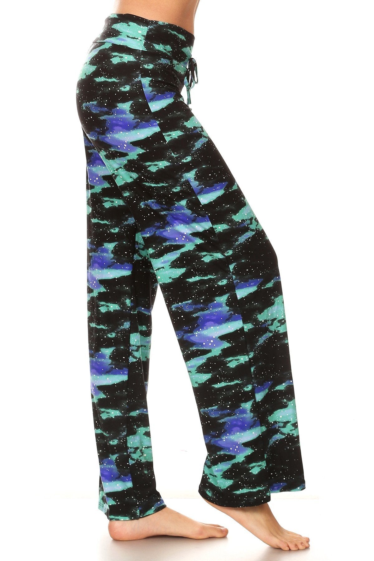 Space Print Comfortable Soft Lounge Pajama Pants - SimplyCuteTees