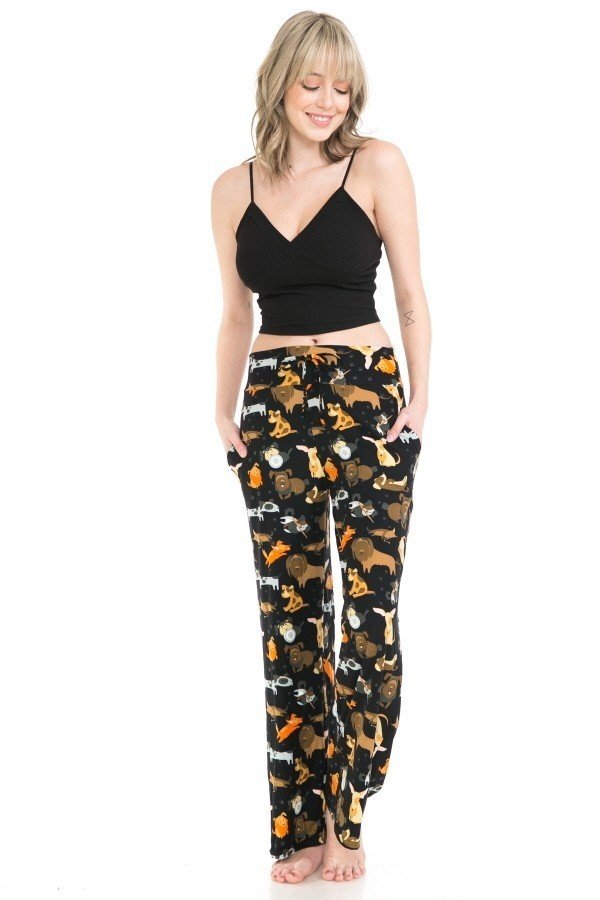 Dog Lover Comfortable Soft Lounge Pajama Pants - SimplyCuteTees