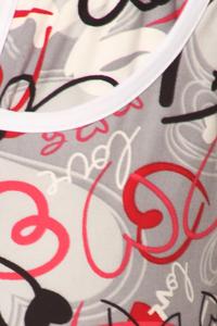 Heart Print Soft Lounge Shorts